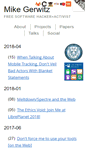 Mobile Screenshot of mikegerwitz.com